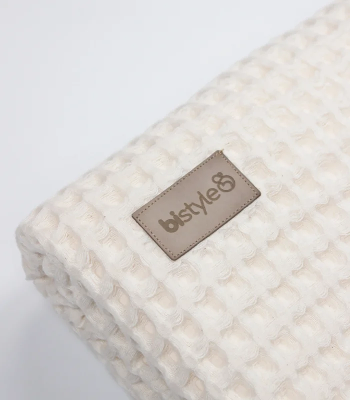 Bistyle Style Baby Pike Battaniye 110x110 70149 Ekru