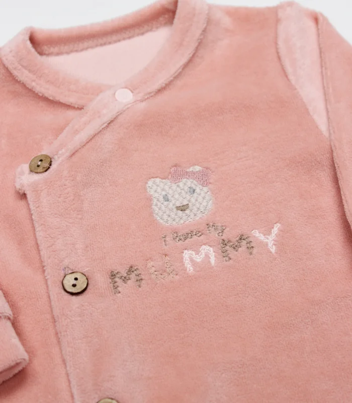 Bi̇style Tulum Kadi̇fe I Love Mummy 15123 Pembe