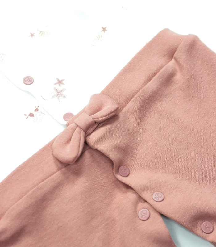 Bistyle Tulum Şort Müslin Starfish Wishes 15142 Pembe