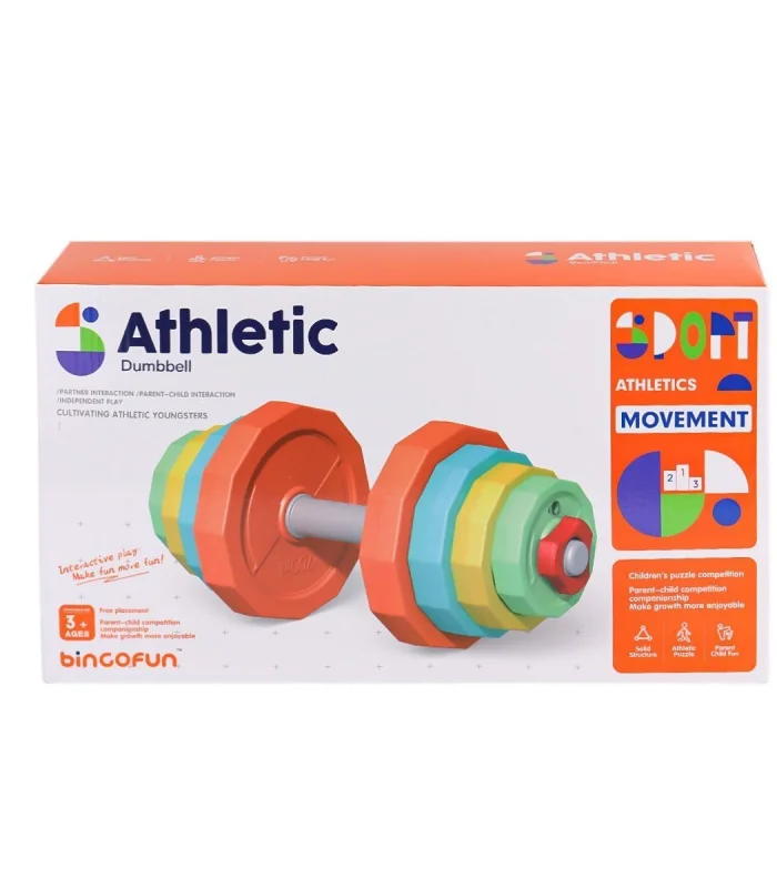 BJF014-2 Dumbell Çocuk Ağırlık Oyuncağı -Birliktoys