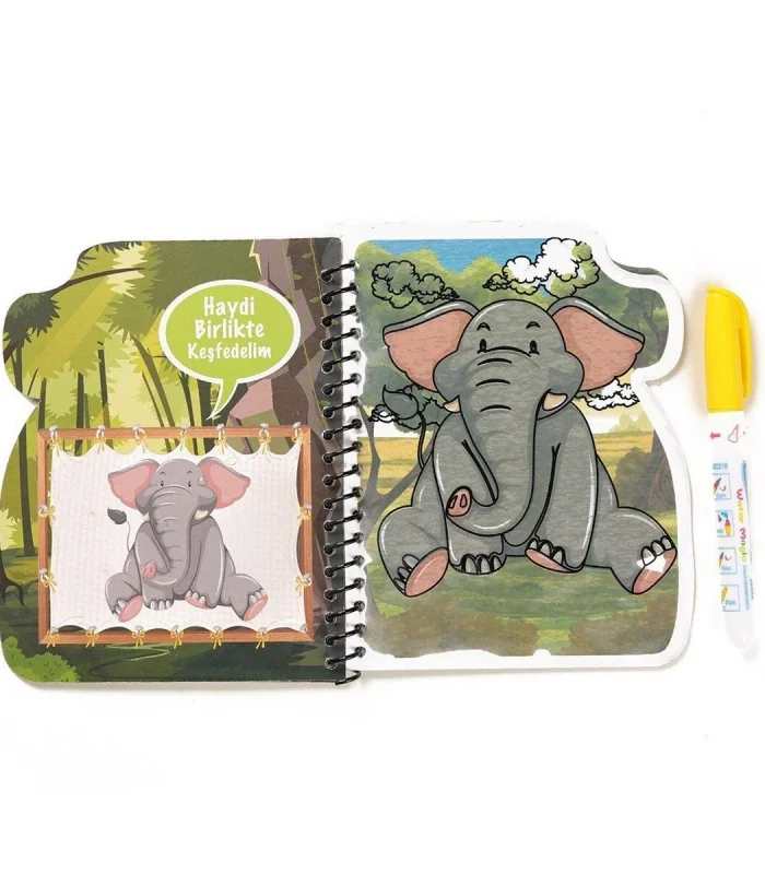 BK002 Gepettoys, Sihirli Boyama Kitabı Çeşitleri