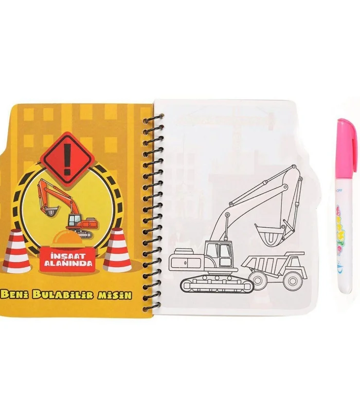 BK002 Gepettoys, Sihirli Boyama Kitabı Çeşitleri