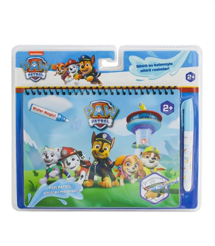 BK009 Paw PEtrol Sihirli Boyama Kitabı -Gepettoys