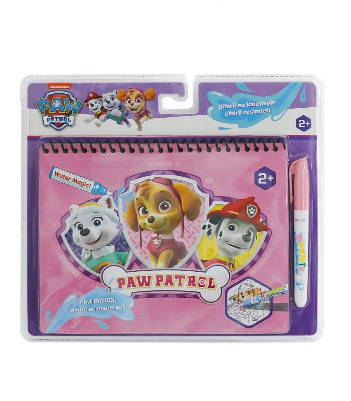 BK009 Paw PEtrol Sihirli Boyama Kitabı -Gepettoys