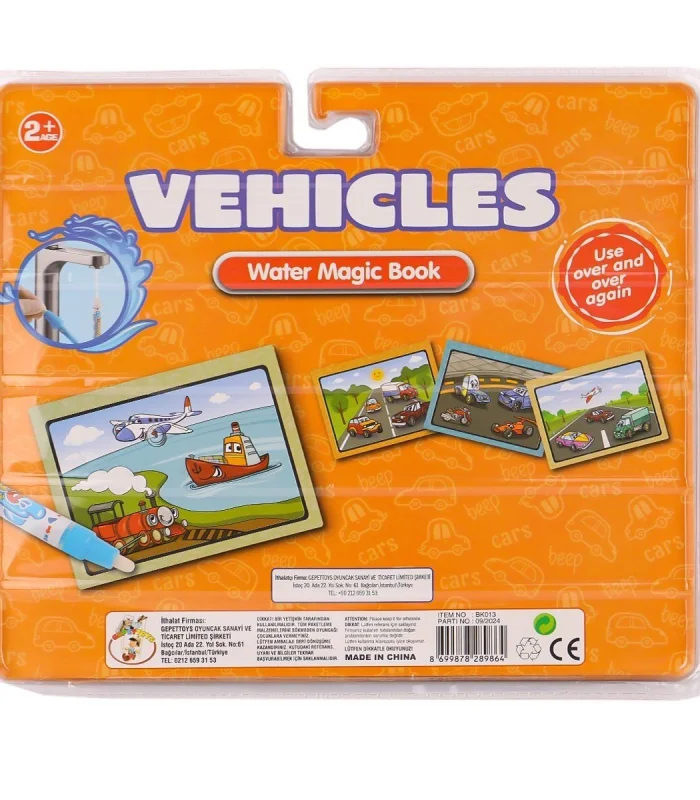 BK013 Sihirli Boyama Kitabım -Gepettoys