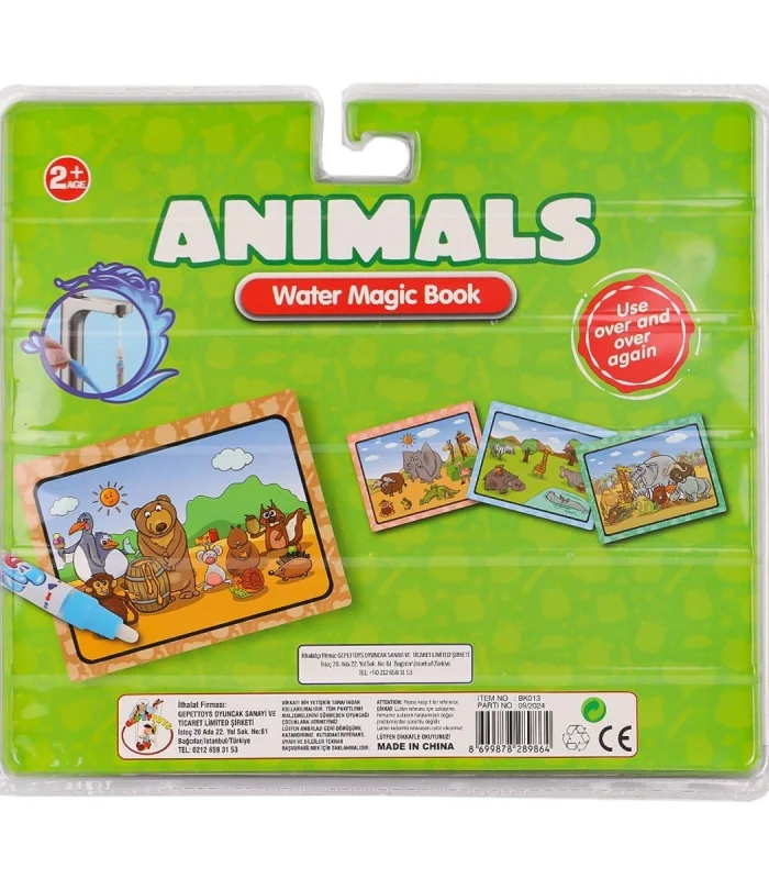 BK013 Sihirli Boyama Kitabım -Gepettoys