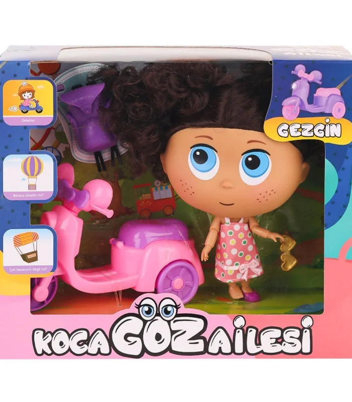 BLD298 Koca Göz Ailesi Motorcu Gezgin -Birliktoys