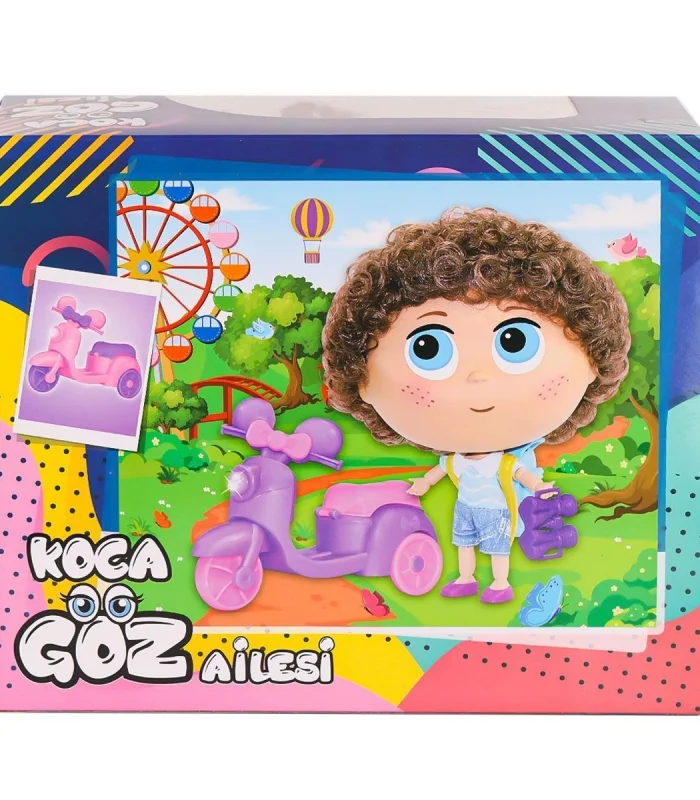 BLD298 Koca Göz Ailesi Motorcu Gezgin -Birliktoys