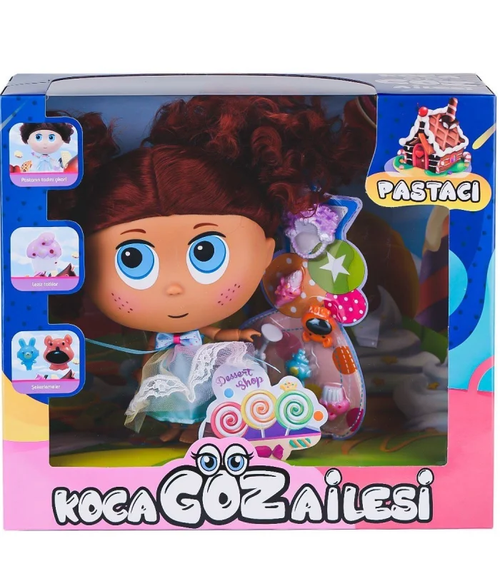 BLD328 Koca Göz Ailesi Pastacı Kız -Birliktoys