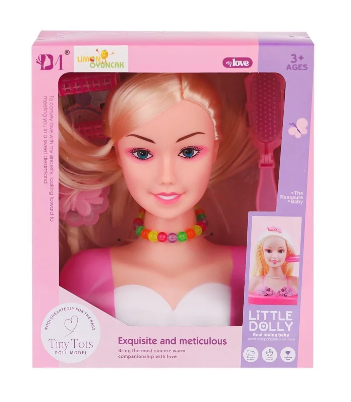 BM3319-1B Little Dolly Model Bebek Yüzü - Limon Oyuncak