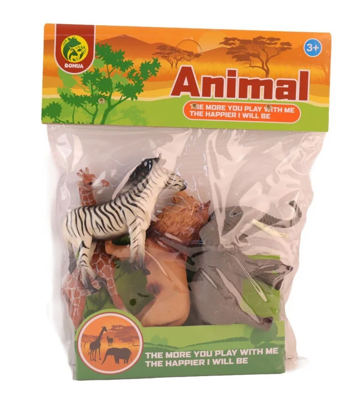 BMA-13 PVC PAKETTE DÖRTLÜ VAHŞİ HAYVANLAR