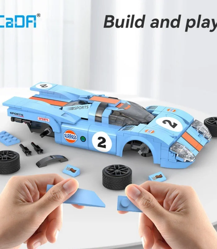 C51076W CADA AZURE FIRTINASI 266 PARÇA BLOCK OYUNCAK