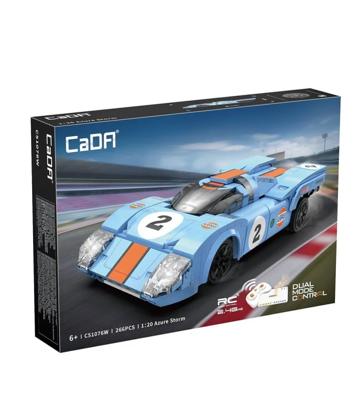 C51076W CADA AZURE FIRTINASI 266 PARÇA BLOCK OYUNCAK