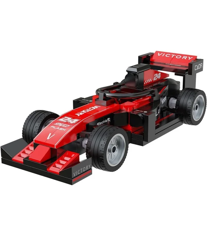 C55054W CADA KIRMIZI FORMULA YARIŞ ARACI 123 PARÇA BLOCK OYUNCAK