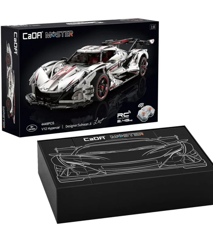 C61053W CADA V12 Hypecar Blok Seti -Vagon life