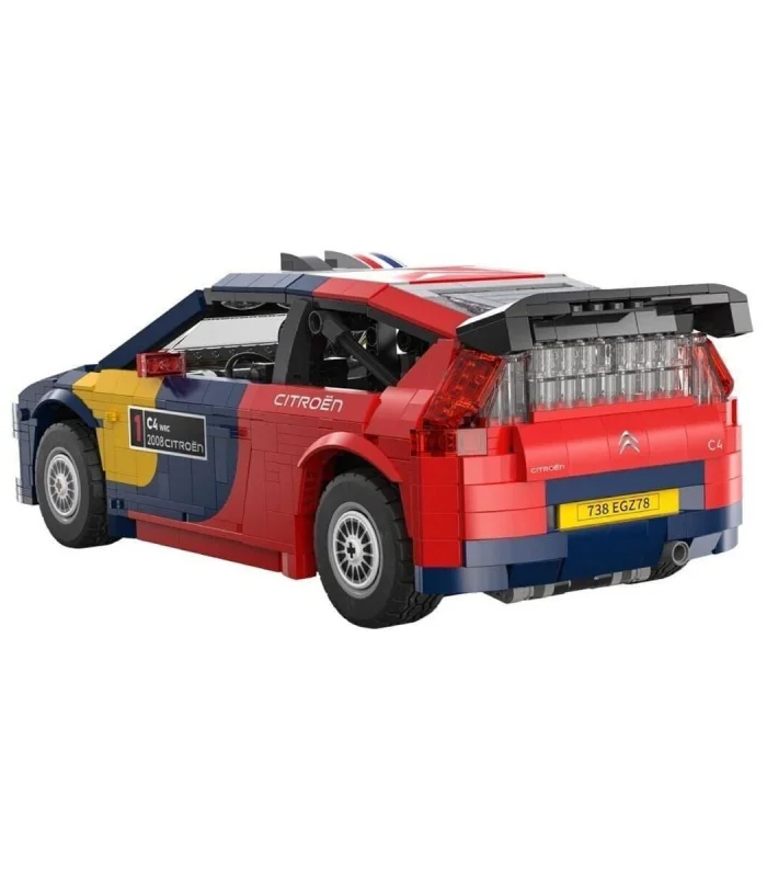 C62005W CADA CİTROEN C4 WRC 2008 MODEL 1569 PARÇA BLOCK OYUNCAK