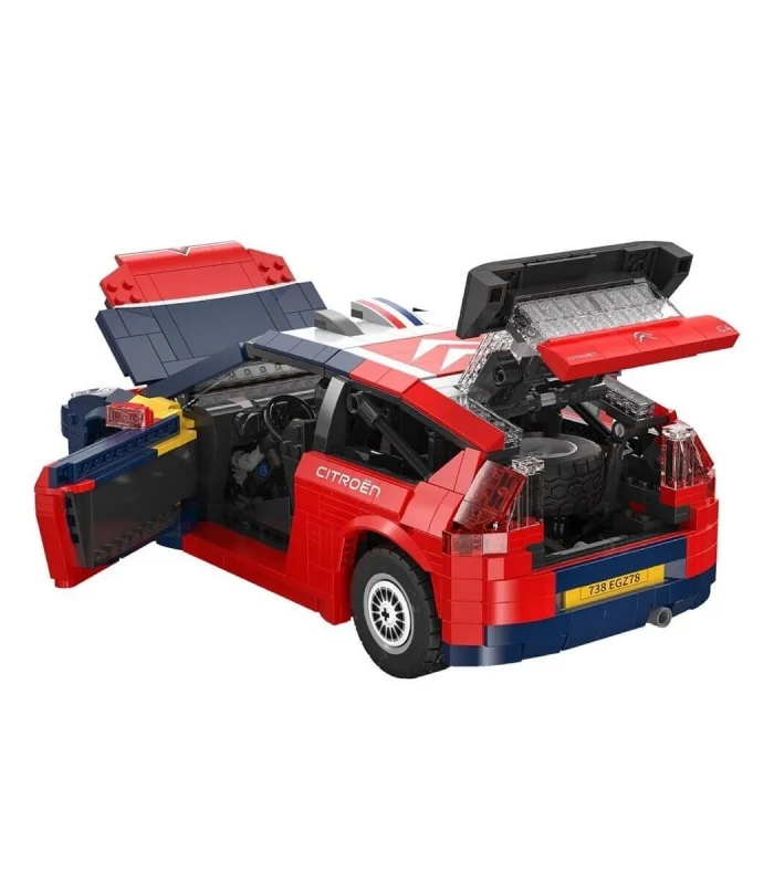 C62005W CADA CİTROEN C4 WRC 2008 MODEL 1569 PARÇA BLOCK OYUNCAK