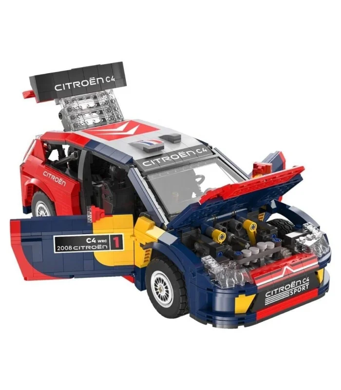 C62005W CADA CİTROEN C4 WRC 2008 MODEL 1569 PARÇA BLOCK OYUNCAK
