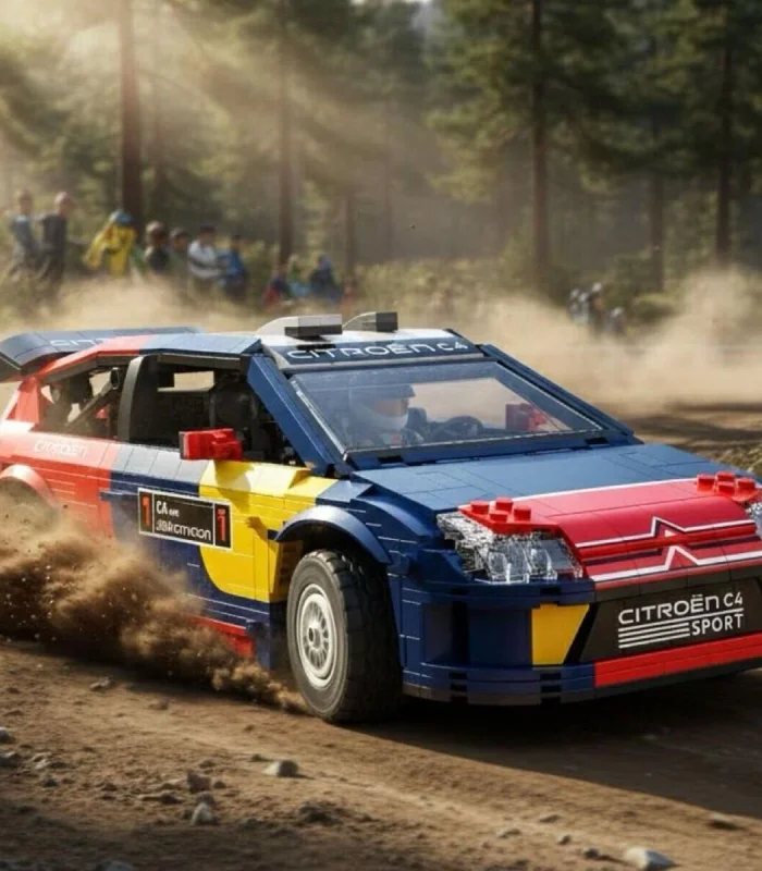 C62005W CADA CİTROEN C4 WRC 2008 MODEL 1569 PARÇA BLOCK OYUNCAK