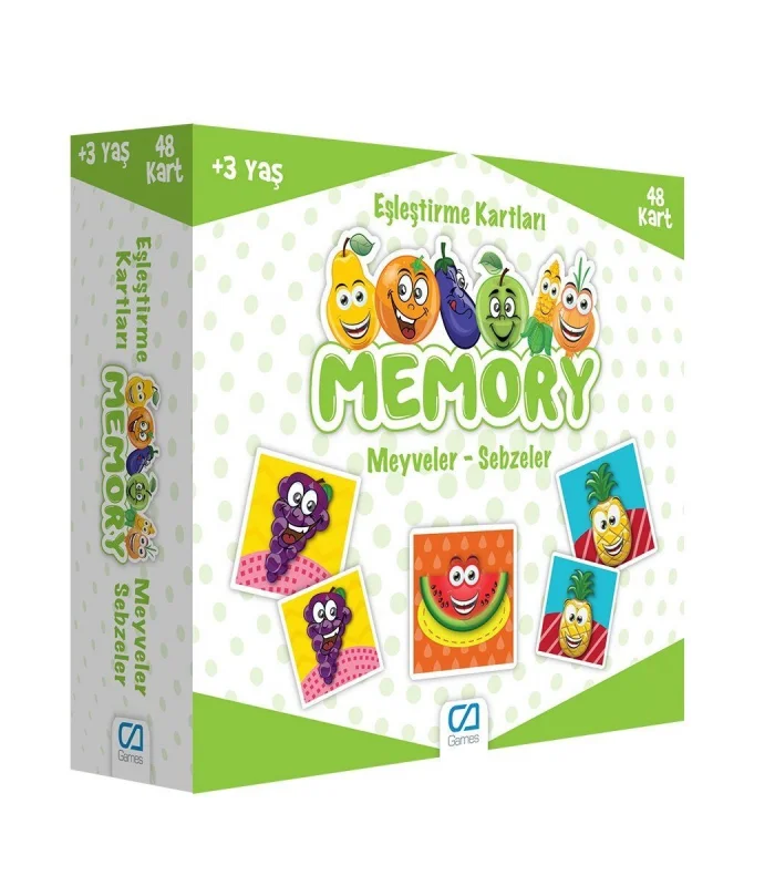 CA 5040 CA Games, Memory Meyveler Sebzeler