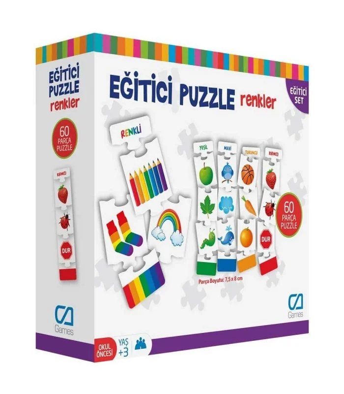 CA.5029 EĞİTİCİ PUZZLE RENKLER