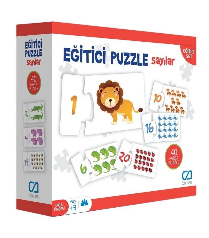 CA.5031 CA Games, Eğitici Puzzle Sayılar