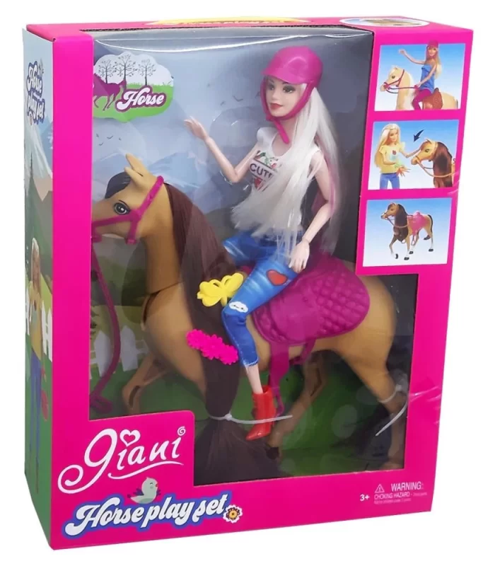 Canem Oyuncak Atlı Bebek