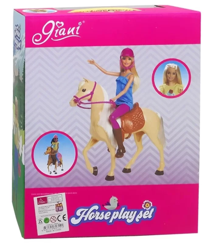 Canem Oyuncak Atlı Bebek
