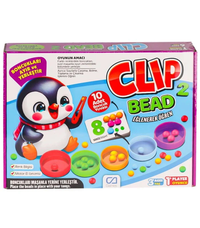 CAPLS-5286 Clip Bead Kutu Oyunu -CA Games