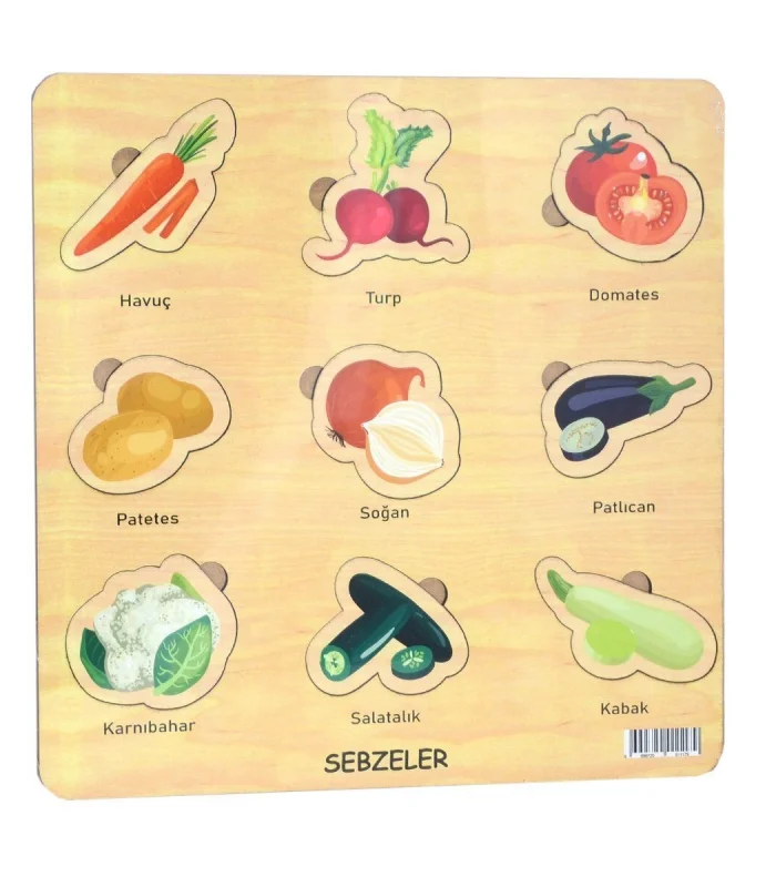 CC Oyuncak, Memo 32x32 Eğitici Şekiller - 6 Assorti