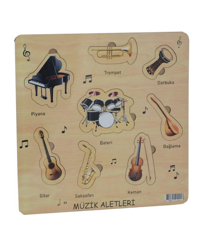 CC Oyuncak, Memo 32x32 Eğitici Şekiller - 6 Assorti