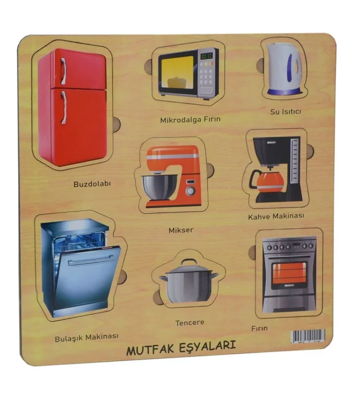 CC Oyuncak, Memo 32x32 Eğitici Şekiller - 6 Assorti