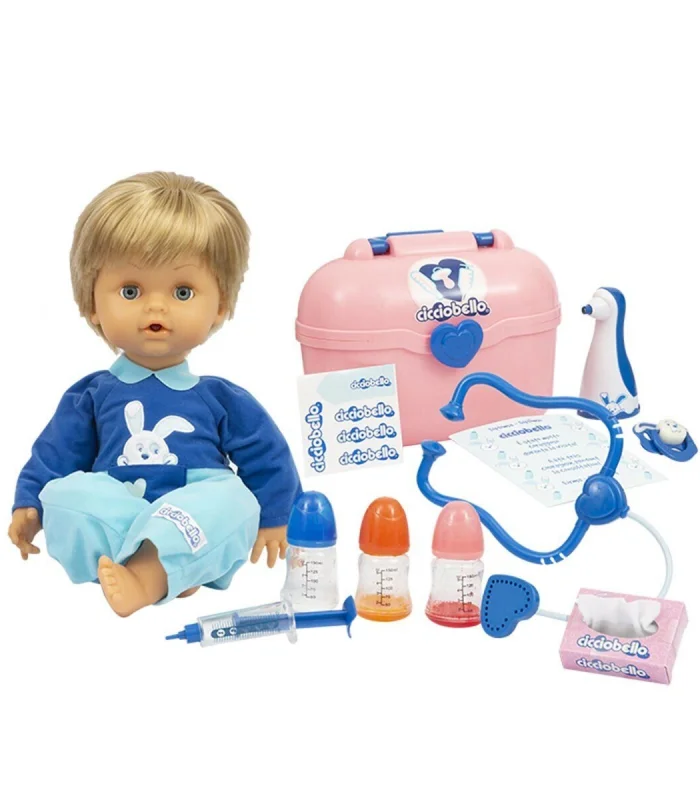 CCB91000 Cicciobello Çok Hastayım Doktor Çantalı +3 yaş