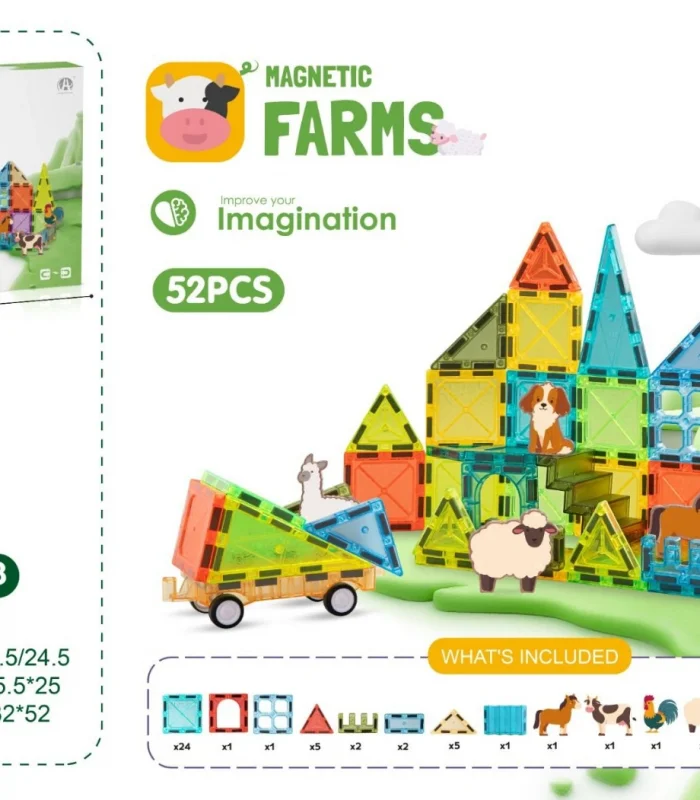 CH1508 5.5CM Magnetic Blok 52 PCS