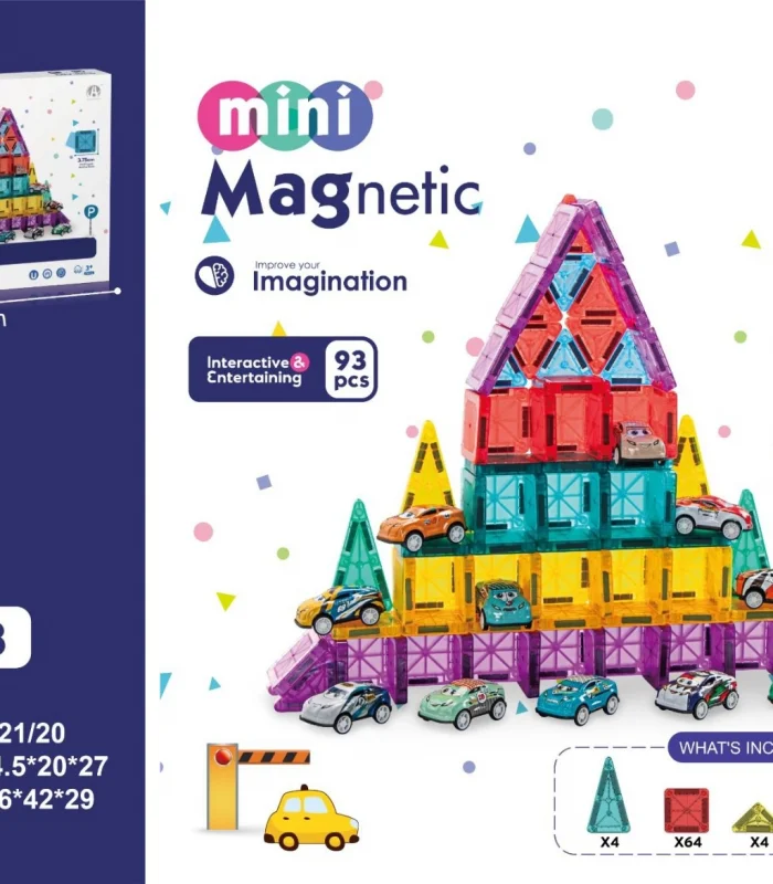 CH1528 3.75CM Mini Magnetic Blok 93 PCS
