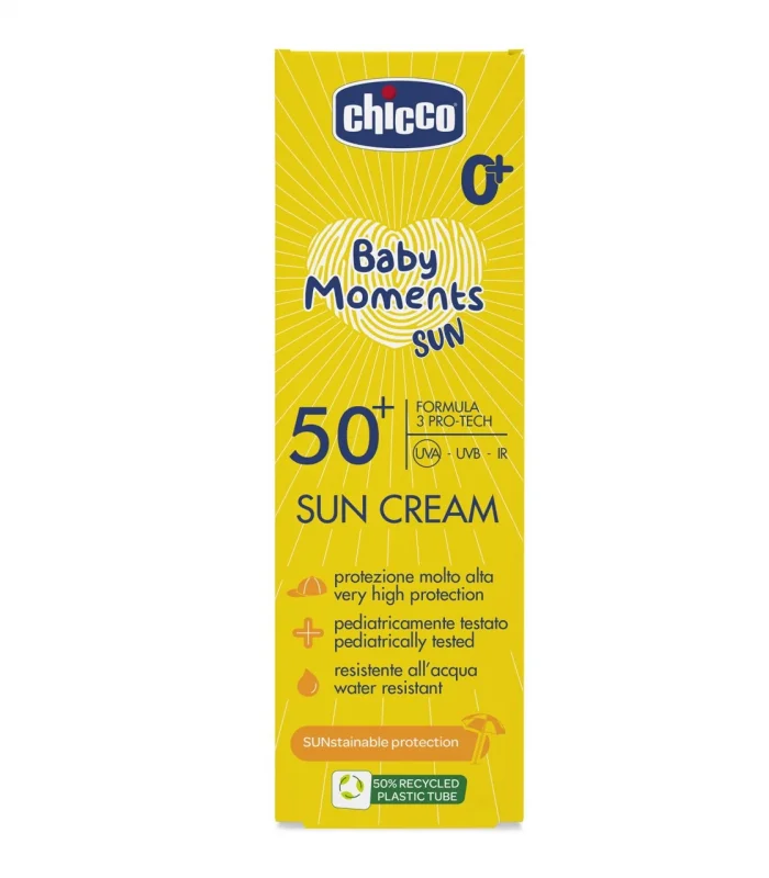 Chicco Baby Moments Sun Güneş Kremi Spf 50+ 75 ml + After Sun Hediye