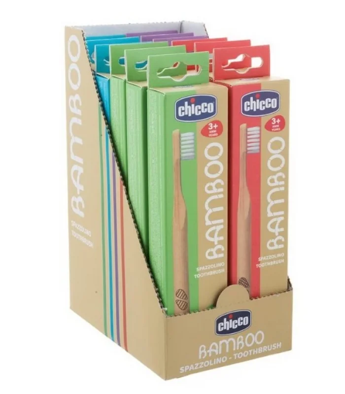 Chicco Bamboo Diş Fırçası 3+ Yaş