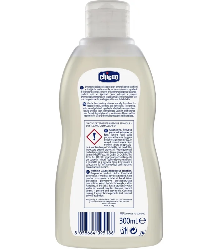 Chicco Biberon Emzik ve Beslenme Gereçleri Temizleyici 300 ml