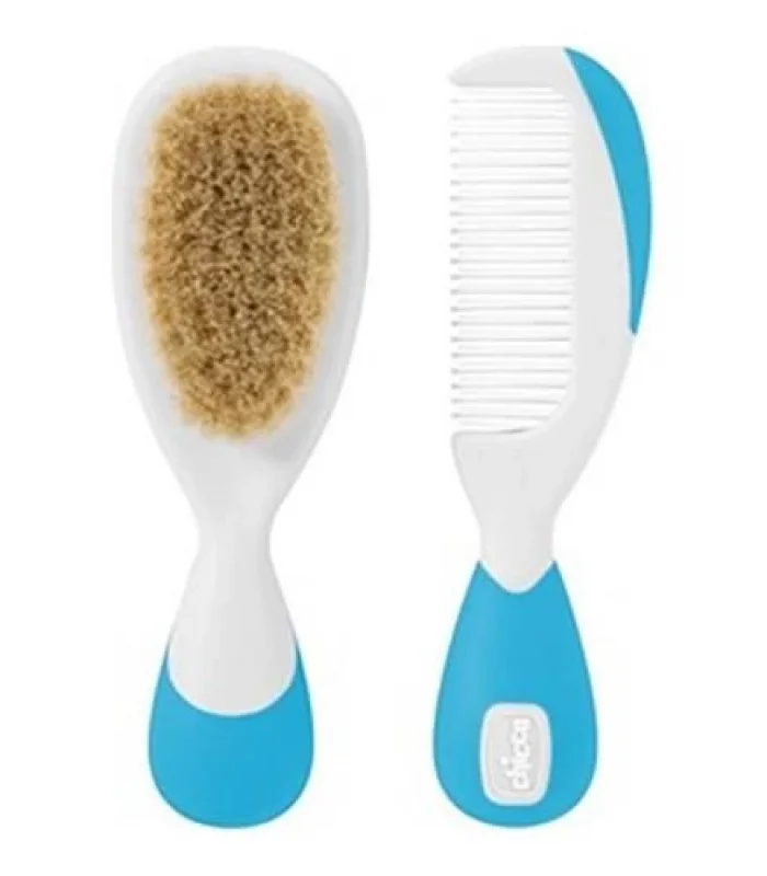 Chicco Fırça ve Tarak Seti 0 Ay+ Mavi