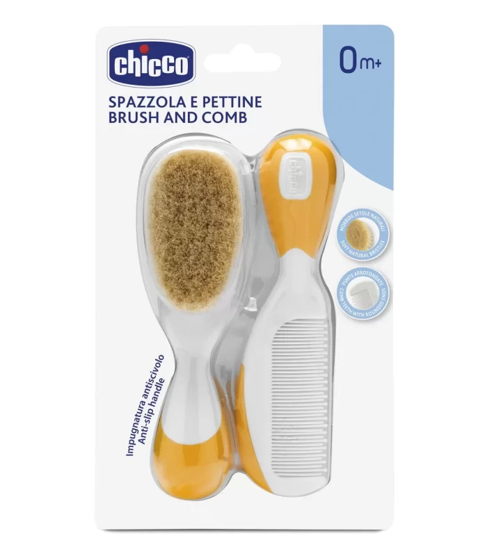 Chicco Fırça ve Tarak Seti 0 Ay+ Turuncu