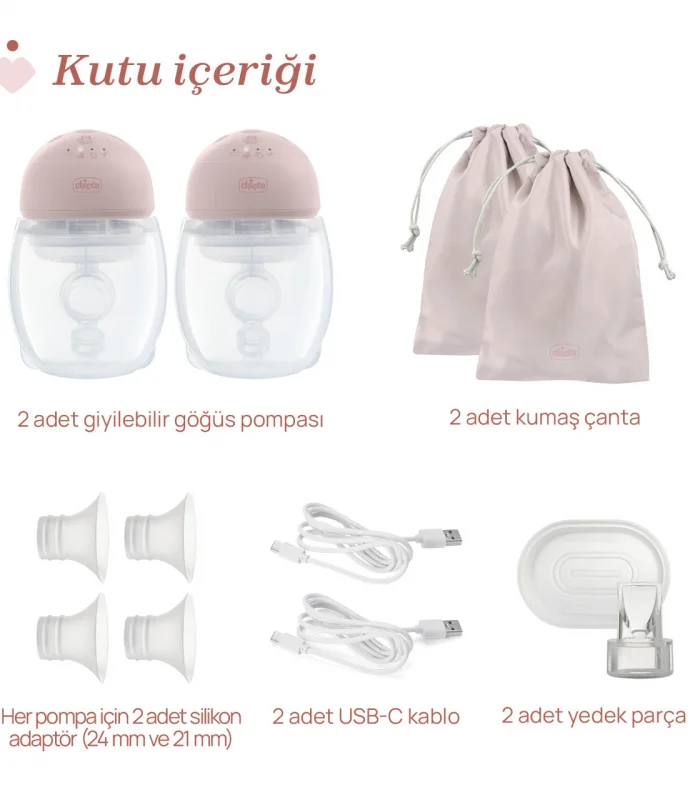 Chicco Giyilebilir Göğüs Pompası
