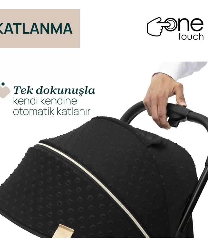 Chicco Goody XPlus Bebek Arabası Black Re Lux