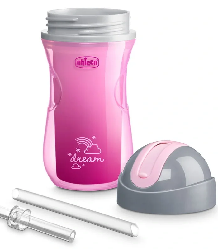 Chicco Isı Yalıtımlı Sport Pipetli Bardak 14 Ay+ Kız