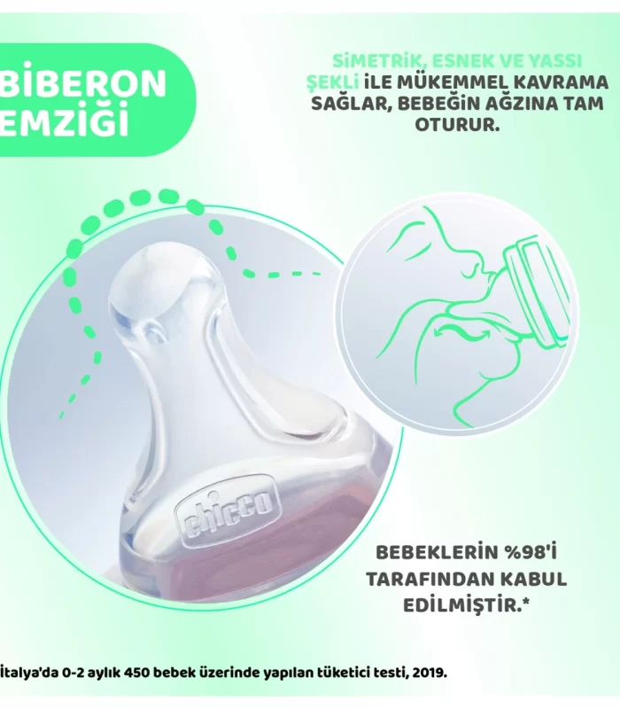 Chicco Perfect 5 Antikolik Biberon PP 150 ml Boy