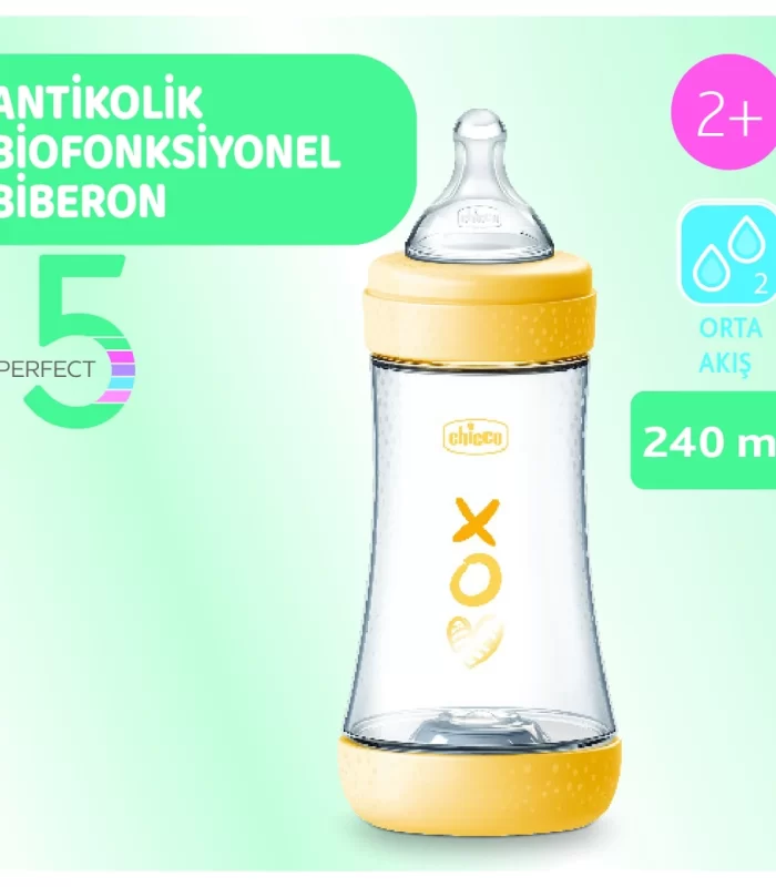 Chicco Perfect 5 Antikolik Biberon PP 240 ml Unisex