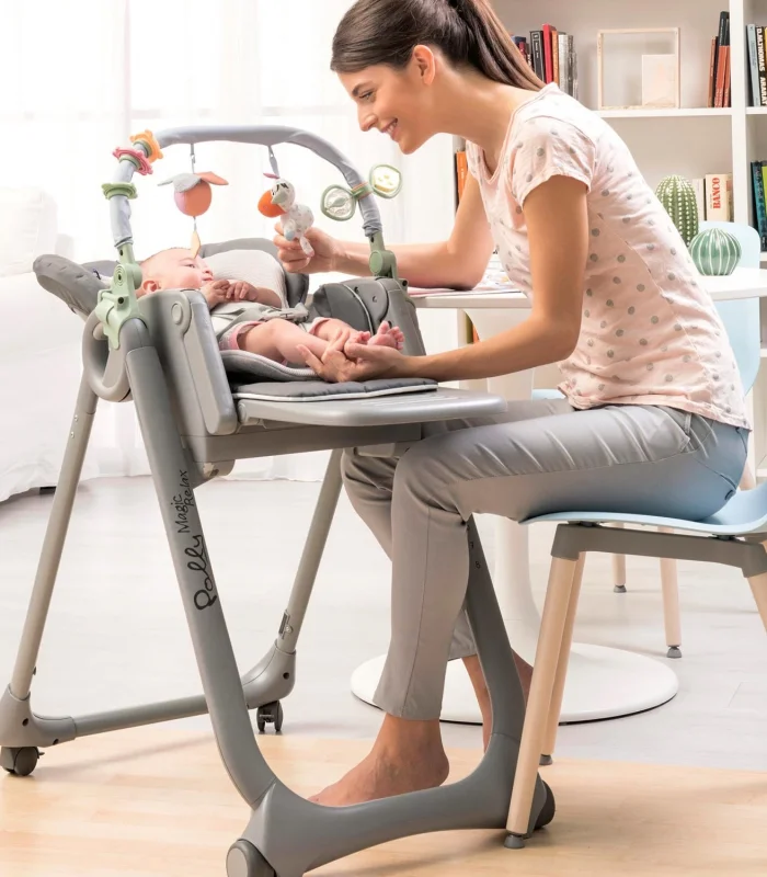 Chicco Polly Magic Relax Mama Sandalyesi Graphite