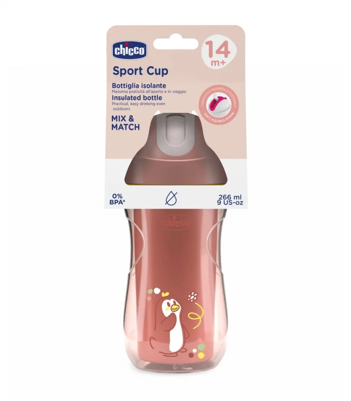 Chicco Sport Pipetli Bardak 14 Ay+ Kız