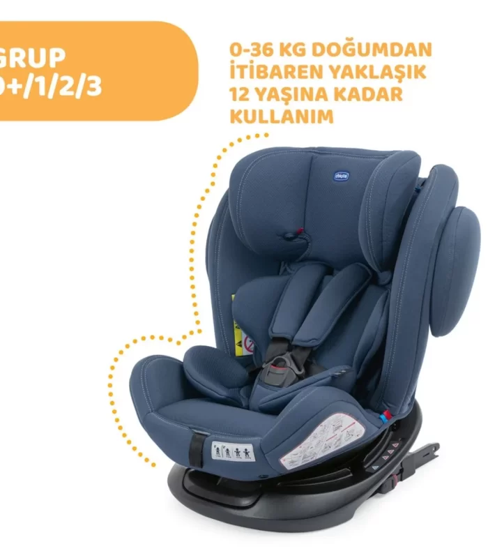 Chicco Unico Plus 0-36 Kg Oto Koltuğu İndia İnk