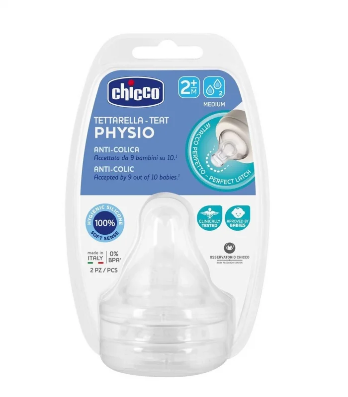 Chicco Well-Being 2Li Biberon Emziği 2+ Ay