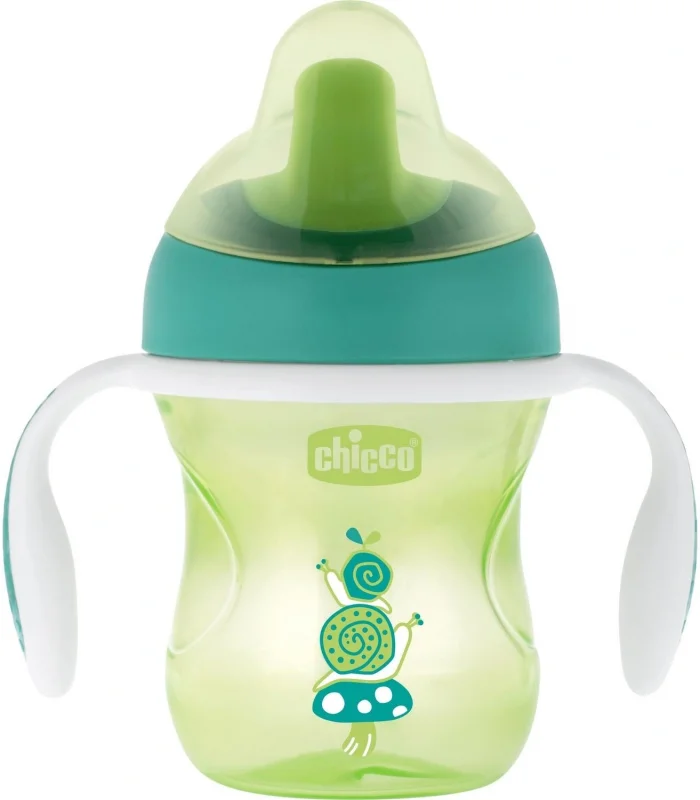 Chicco Yarı Yumuşak Uçlu Alıştırma Bardağı 6 Ay+ 200 ml Unisex